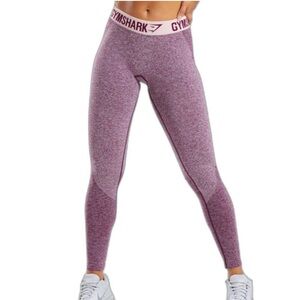 Gymshark Heathered Purple Leggings